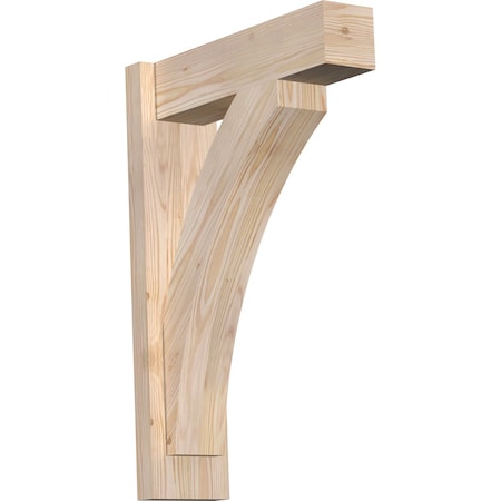 Ekena Millwork Thorton Block Smooth Outlooker, Douglas Fir, 5 1/2"W x 18"D x 26"H OUT06X18X26THR05SDF